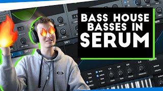 How to Make SAVAGE Bass House BASSES in Serum [upl. by Euqnimod]