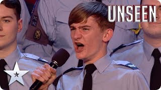 Go GA GA for the RAF Air Cadets National Choir They will ROCK YOU  Auditions  BGT UNSEEN [upl. by Anyel]