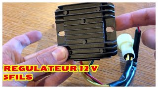 🔧TUTO 🔧 TRANSFORMATEUR  REGULATEUR 12V 🔵 [upl. by Winni582]