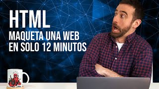 Maqueta una página web en 12 minutos [upl. by Nylave]