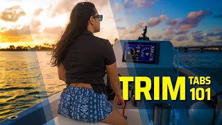 How To Use Trim Tabs For Boats  Boaters MUST KNOW THIS [upl. by Cooperstein378]