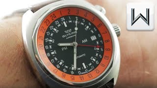 Glycine Airman SST12 GMT Watch GL0146 Luxury Watch Review [upl. by Brotherson]