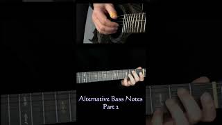 Alternative Bass Notes Part 2 shorts [upl. by Omissam]