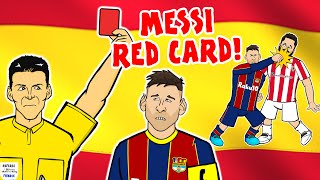 👊🏻MESSI RED CARD👊🏻 Spanish Super Cup 2020 Barcelona 23 Athletic Bilbao [upl. by Nivej125]