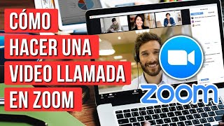 Como Hacer una Videollamada en Zoom GRATIS [upl. by Kirven]