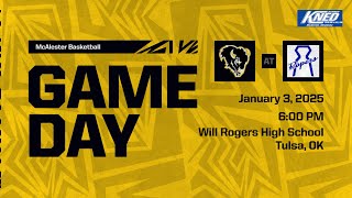 McAlester at Will Rogers BASKETBALL  132025 [upl. by Pravit]