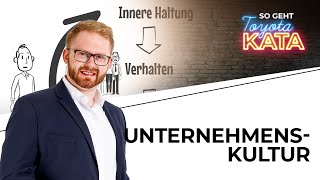 Unternehmenskultur  einfach erklärt [upl. by Suirtimed912]