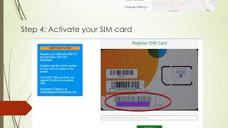 How to Activate Your Sim Card [upl. by Fenelia780]