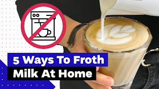 How To Froth Milk At Home Best Milk Frothers Review [upl. by Ekenna]