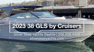 Walkthrough 2023 Cruisers Yachts 38 GLS South Beach in Seattle Washington [upl. by Lilhak]