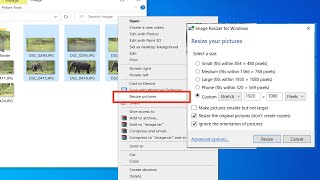 Free Tools for Resize Multiple Images at the Same Time  Image Resizer for Windows [upl. by Clare]