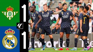 Real Betis 11 Real Madrid  HIGHLIGHTS  LaLiga 202324 [upl. by Bastian151]