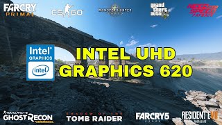 Intel UHD Graphics 620 Gaming Test  2020 [upl. by Moran]