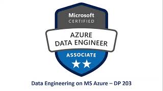 1 Data Engineering on MS Azure DP 203  Introduction [upl. by Hutt]