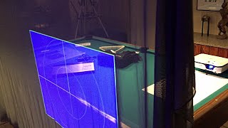 Halloween Hollusion hologram projection tutorial DIY how to [upl. by Tish]