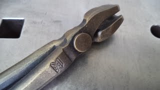 Blacksmithing  Forging Tongs flat style [upl. by Burger]