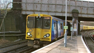 Half an Hour at 216  Birkenhead North Station 1022017  Class 507 508 terminus [upl. by Einitsed]