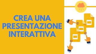 GOOGLE PRESENTAZIONI crea presentazioni INTERATTIVE con i link [upl. by Aicenev]