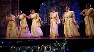 South Indian Dance performance by Class 12 students [upl. by Berkin428]