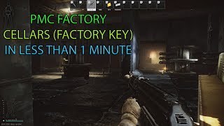 Escape From Tarkov PMC Factory Cellars extraction [upl. by Aicena]