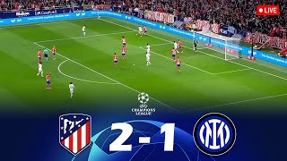 Atletico Madrid vs Inter  Champions League 2024  Full Match [upl. by Culberson49]