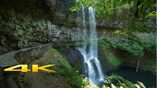 Silver Falls State Park Oregon 4k 🇺🇸 [upl. by Erminna]