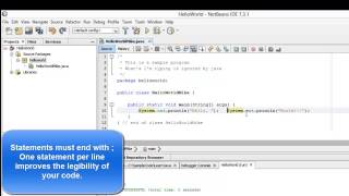 Learn Programming in Java  Lesson 01  Java Programming Basics [upl. by Legnalos596]