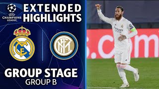 Real Madrid vs Inter Milan Extended Highlights  UCL on CBS Sports [upl. by Ttayw]