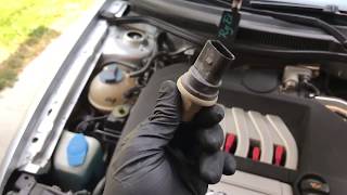 How to replace AC pressure switch on mk4 volkswagen jetta  gti golf [upl. by Dygal]