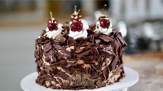 Black Forest Cake 🇺🇸🇫🇷 – Bruno Albouze [upl. by Avitzur372]