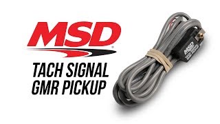 MSD Tach Signal GMR Pickup [upl. by Drooff321]