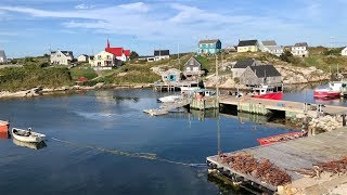 Tour of Peggys Cove Nova Scotia Canada [upl. by Ahsuoj]