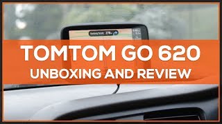 TomTom GO 620  Unboxing amp Review [upl. by Nagaer586]