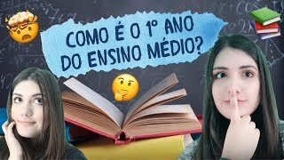 COMO É O 1º ANO DO ENSINO MÉDIO   MATÉRIAS CONTEÚDO O QUE VOU APRENDER [upl. by Akihsat]