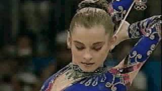 Yulia Barsukova RUS ribbon OG Sydey 2000 AA final [upl. by Jay]