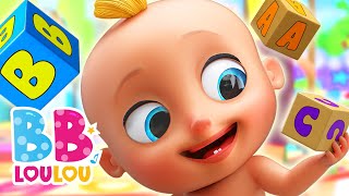 La chanson de lalphabet  ABC  Comptines pour apprendre  BB LouLou [upl. by Edithe]