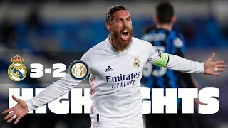 ⚽ GOALS AND HIGHLIGHTS  Real Madrid 32 Inter [upl. by Oelgnaed]