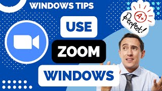 How to Use Zoom on Windows  Beginners Guide [upl. by Syla]