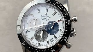 Zenith Chronomaster Sport 033100360069M3100 Zenith Watch Review [upl. by Rothenberg]