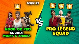 Thrill Three Vs Squad Clash Squad Battle Must Watch  Garena Free Fire [upl. by Anabella]