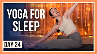 15 min Evening Yoga – Day 24 WIND DOWN YOGA FLOW [upl. by Strauss]