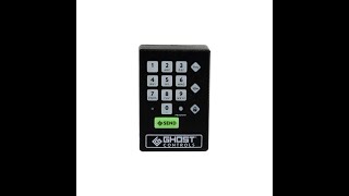 Programming Ghost Controls Wireless Keypad with Green Send Button V3 [upl. by Samella913]