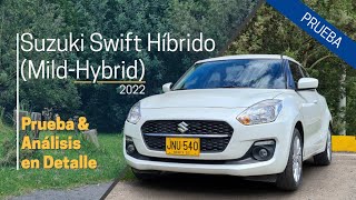 Suzuki Swift Híbrido MildHybrid 2022  Prueba amp Análisis en Detalle [upl. by Dajma]