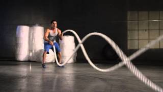 How to perform BATTLE ROPES  HOIST Fitness MotionCage Exercise [upl. by Lebazi]